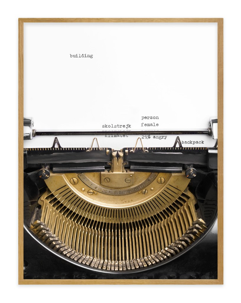 Typewriter Photographs Viktoria Binschtok