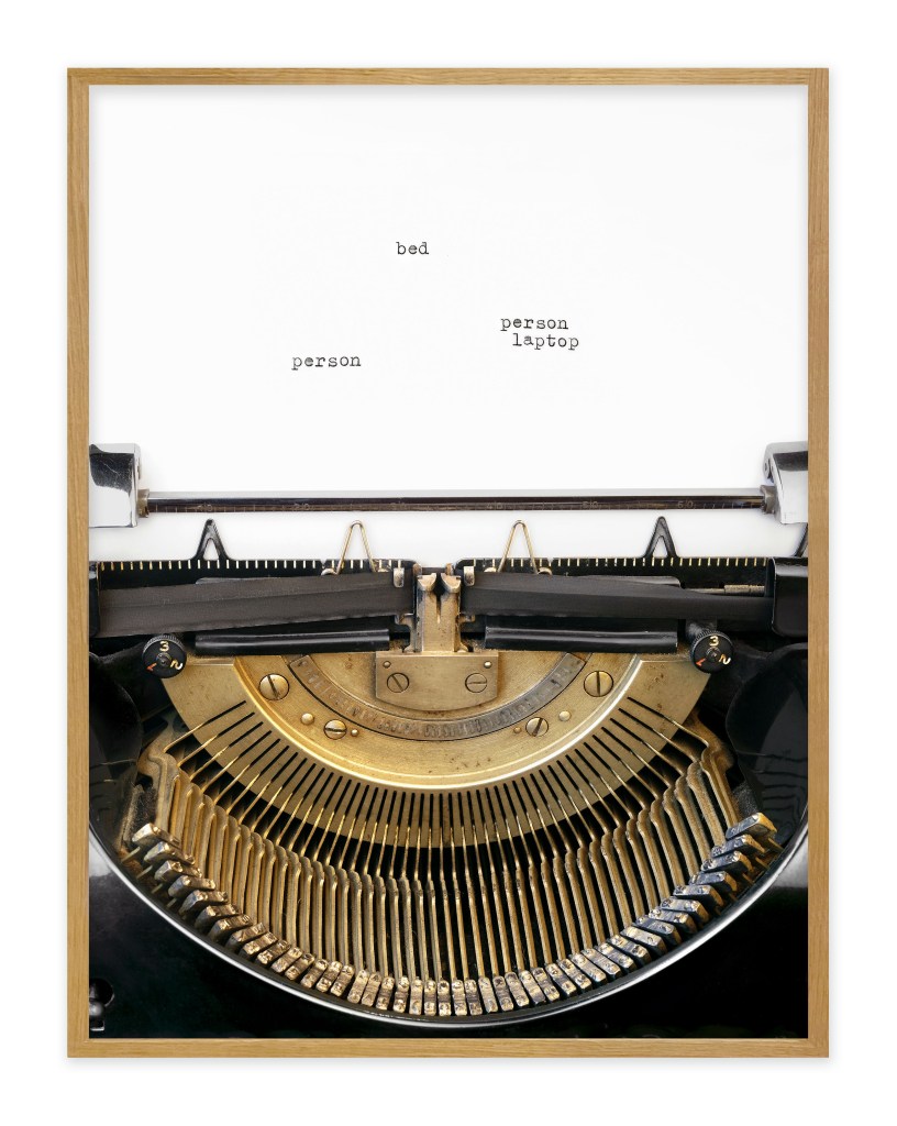 Typewriter Photographs Viktoria Binschtok