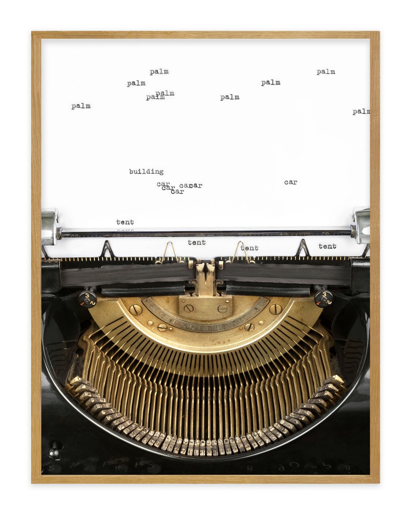 Typewriter Photographs Viktoria Binschtok
